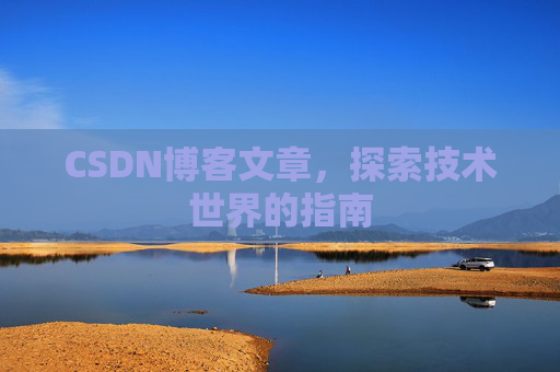 CSDN博客文章,探索技术世界的指南